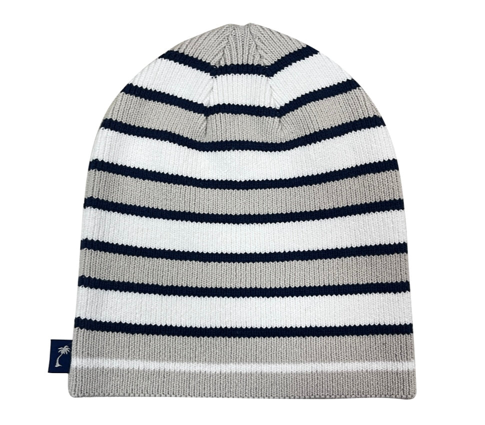 EARN YOUR STRIPES KNIT BEANIE